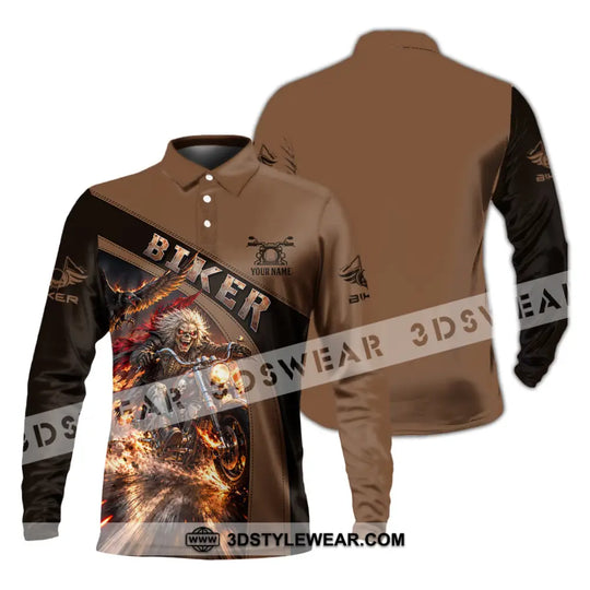Unisex Shirt - Custom Biker Shirt style option 4