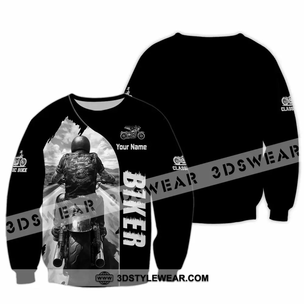Unisex Shirt - Custom Biker Shirt - Long Sleeve / S - T-shirt