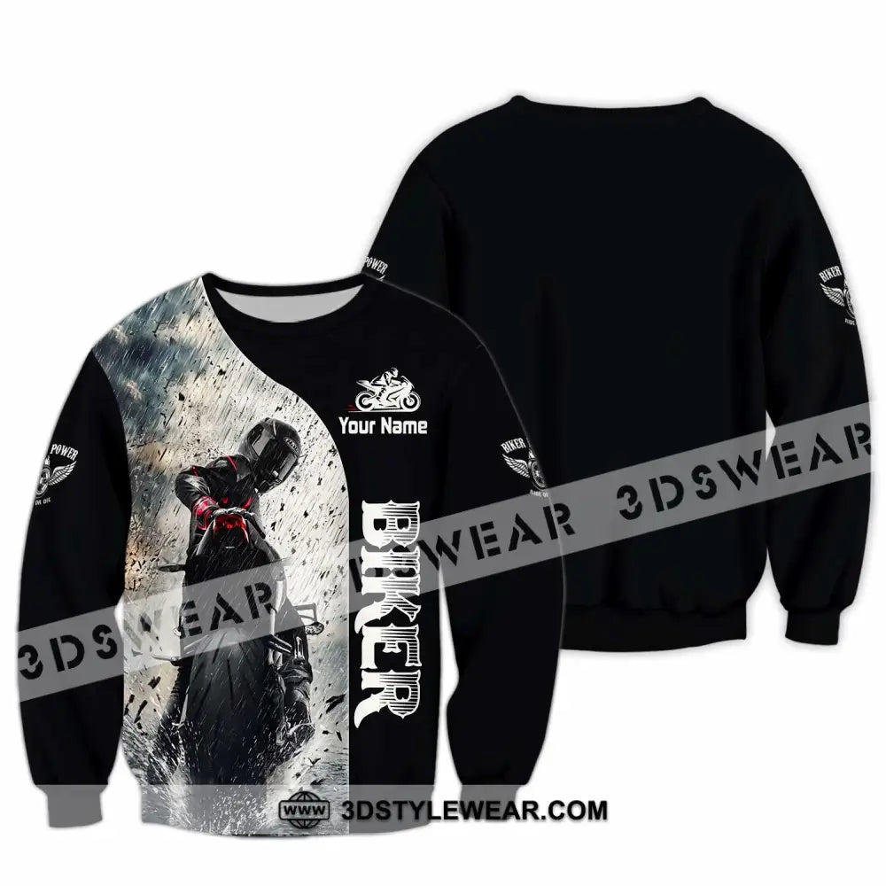 Unisex Shirt - Custom Biker Shirt - Long Sleeve / S - T-shirt