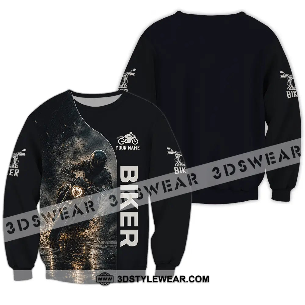 Unisex Shirt - Custom Biker Shirt - Long Sleeve / S - T-shirt