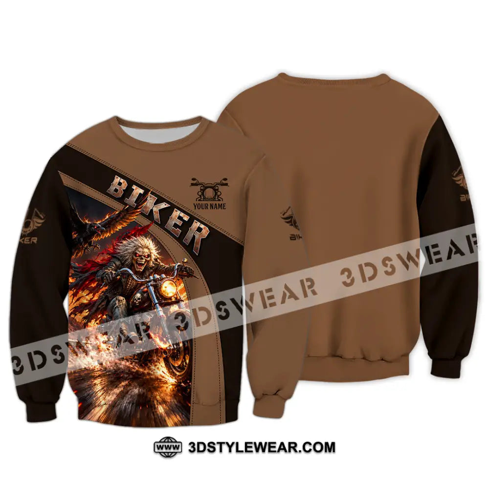 Unisex Shirt - Custom Biker Shirt - Long Sleeve / S - T-shirt