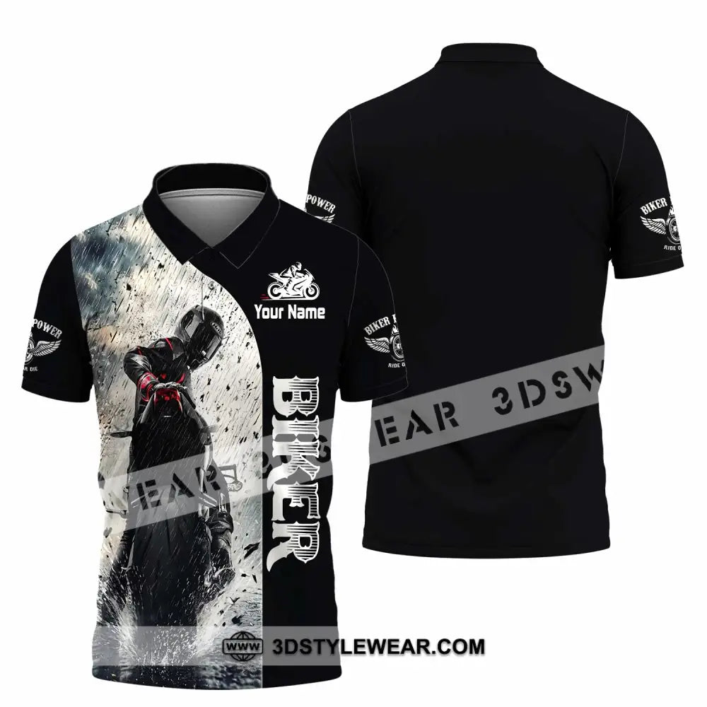Unisex Shirt - Custom Biker Shirt - Polo Shirt / S - T-shirt