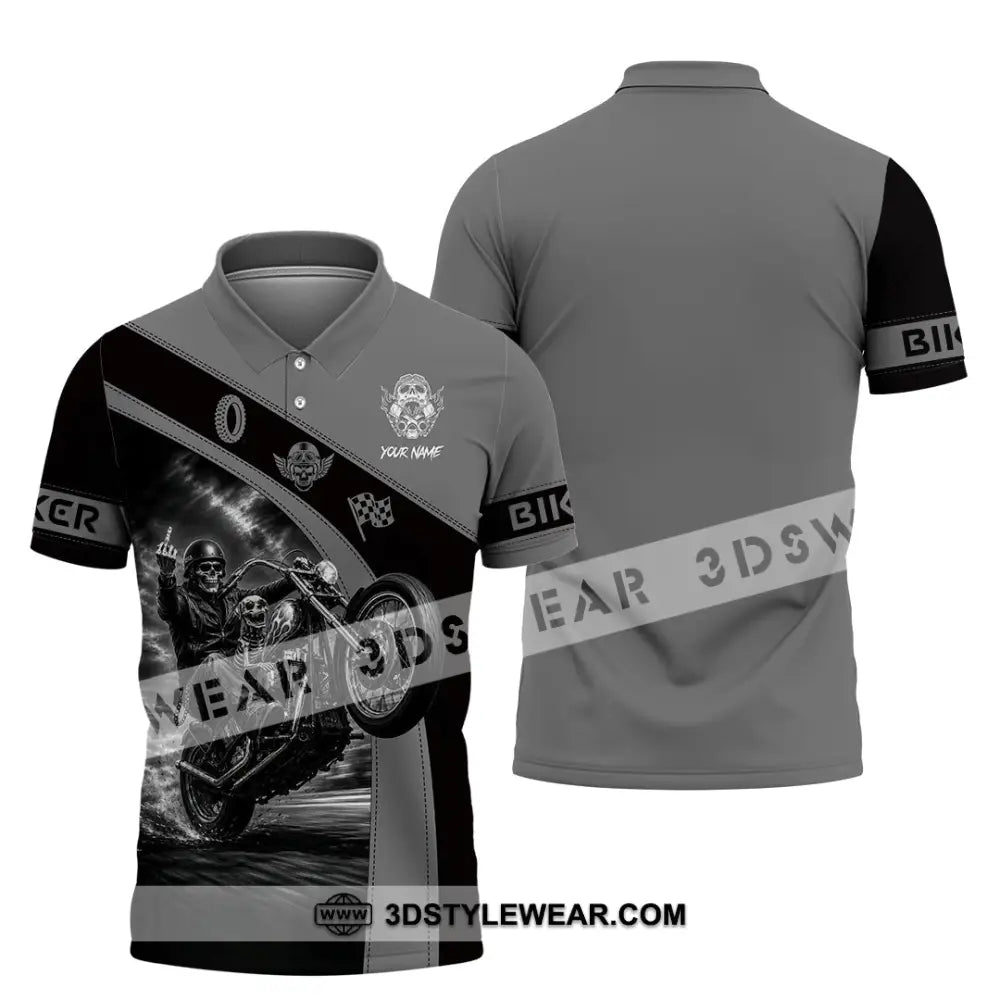 Unisex Shirt - Custom Biker Shirt - Polo Shirt / S - T-shirt