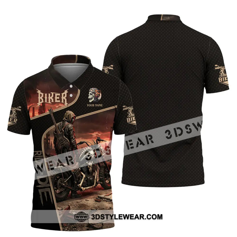 Unisex Shirt - Custom Biker Shirt - Polo Shirt / S - T-shirt