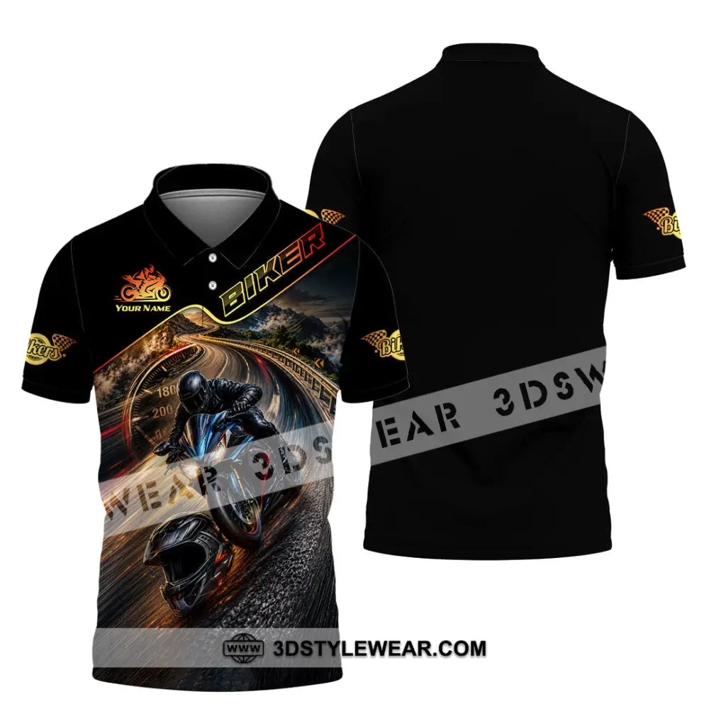 Unisex Shirt - Custom Biker Shirt - Polo Shirt / S - T-shirt