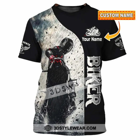 Unisex Shirt - Custom Biker Shirt style option 1