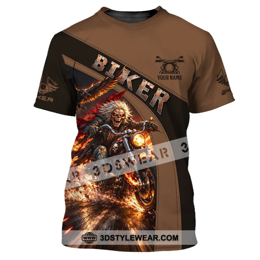 Unisex Shirt - Custom Biker Shirt - T-Shirt / S - T-shirt