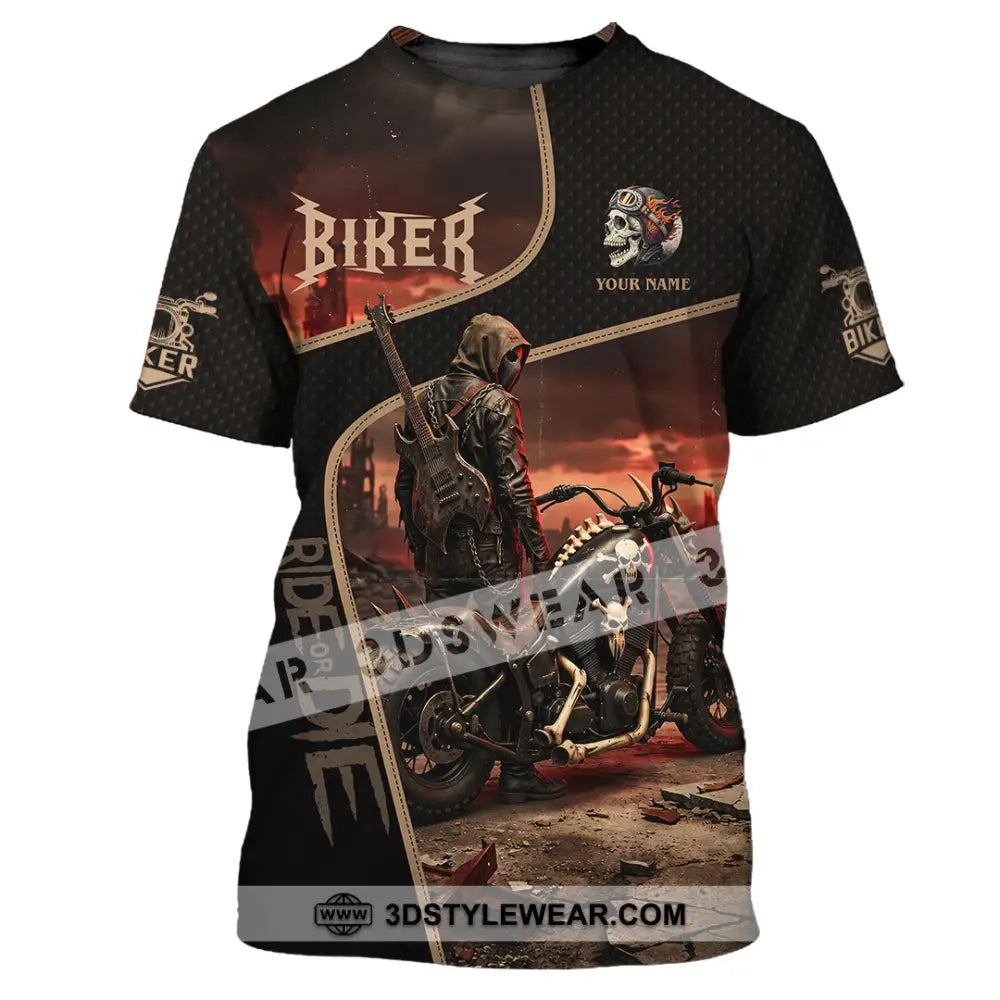Unisex Shirt - Custom Biker Shirt - T-Shirt / S - T-shirt