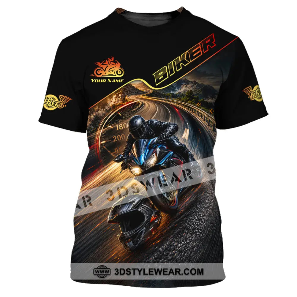 Unisex Shirt - Custom Biker Shirt - T-Shirt / S - T-shirt