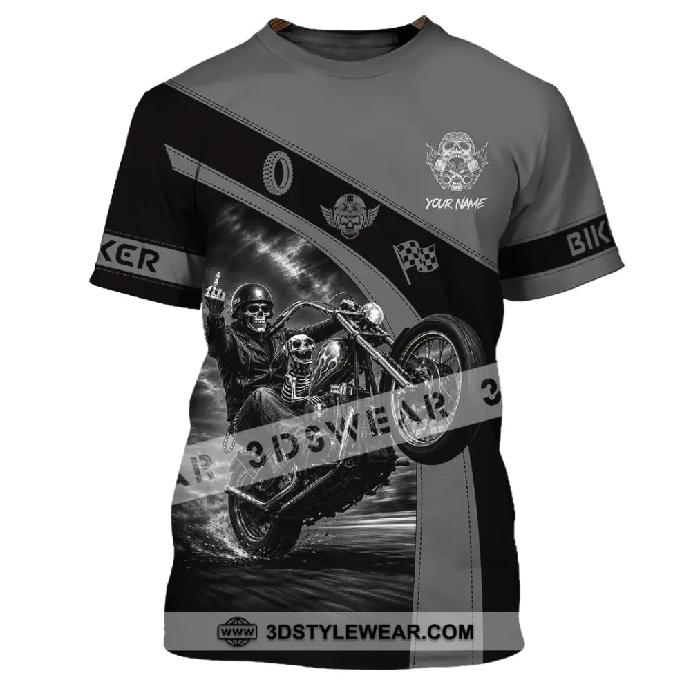 Unisex Shirt - Custom Biker Shirt - T-Shirt / S - T-shirt