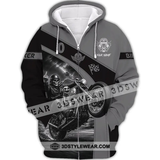 Unisex Shirt - Custom Biker Shirt style option 3