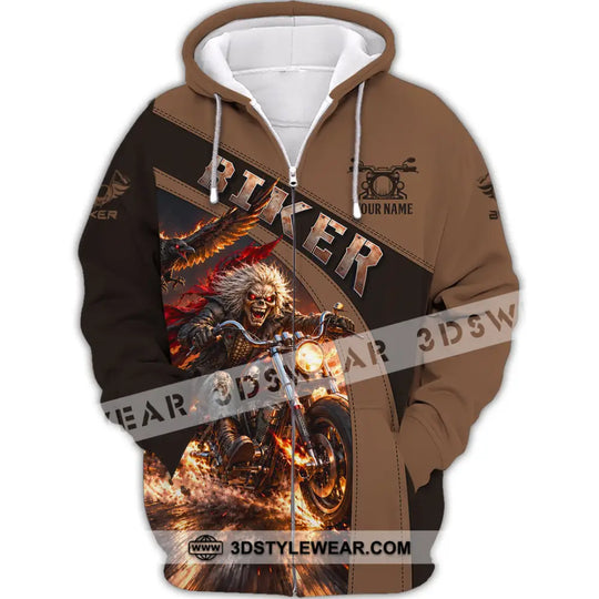 Unisex Shirt - Custom Biker Shirt style option 3