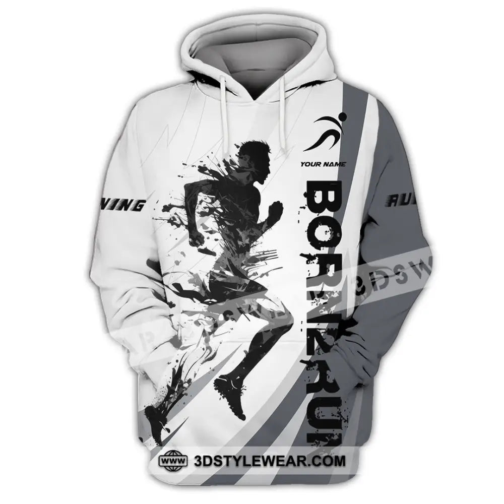 Unisex Shirt - Custom Born To Run Shirt - Hoodie / S - T-shirt