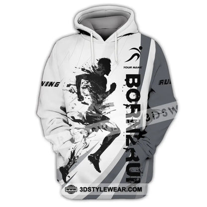 Unisex Shirt - Custom Born To Run Shirt - Hoodie / S - T-shirt