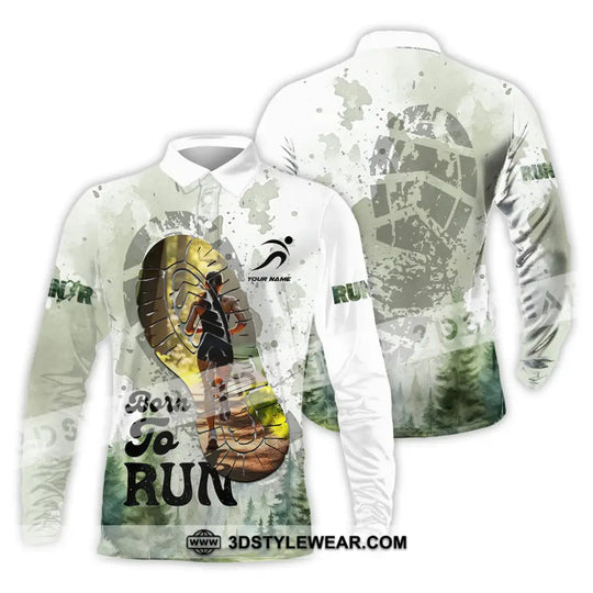 Unisex Shirt - Custom Born To Run Shirt style option 4