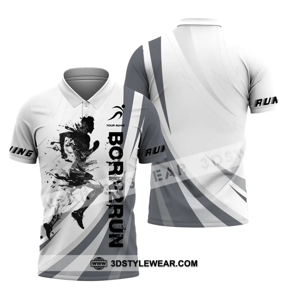 Unisex Shirt - Custom Born To Run Shirt - Polo Shirt / S - T-shirt
