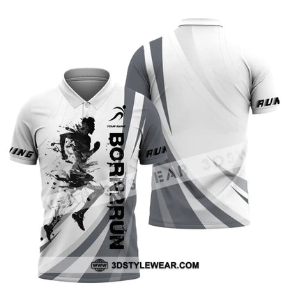 Unisex Shirt - Custom Born To Run Shirt - Polo Shirt / S - T-shirt