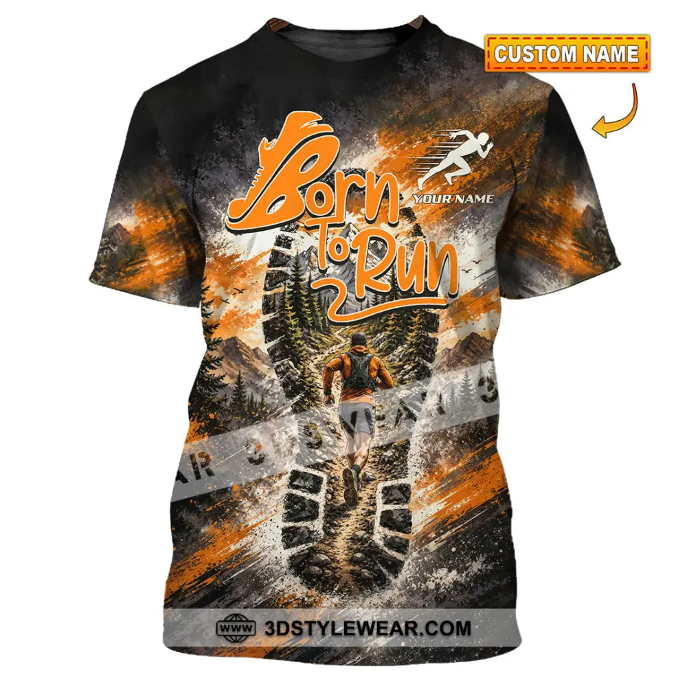 Unisex Shirt - Custom Born To Run Shirt - T-shirt
