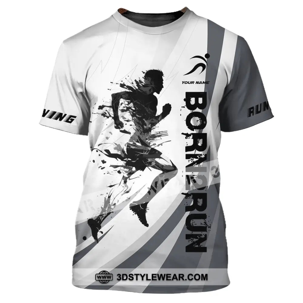 Unisex Shirt - Custom Born To Run Shirt - T-Shirt / S - T-shirt