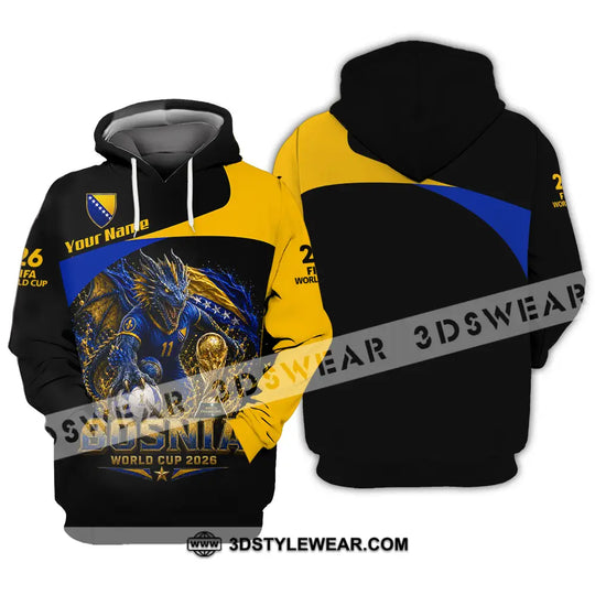 Unisex Shirt - Custom Bosnia World Cup 2026 Shirt style option 3