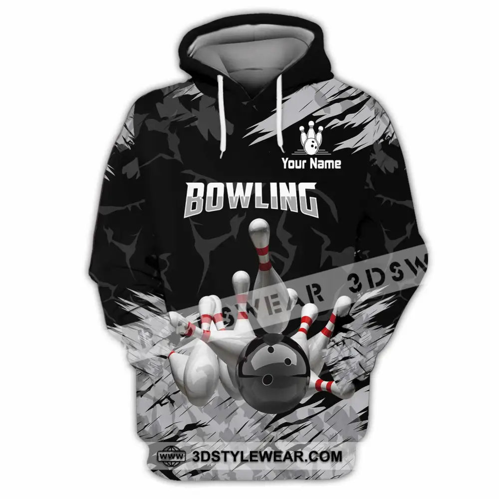 Unisex Shirt - Custom Bowling Shirt - Hoodie / S - T-shirt