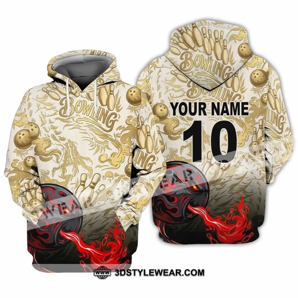 Unisex Shirt - Custom Bowling Shirt - Hoodie / S - T-shirt