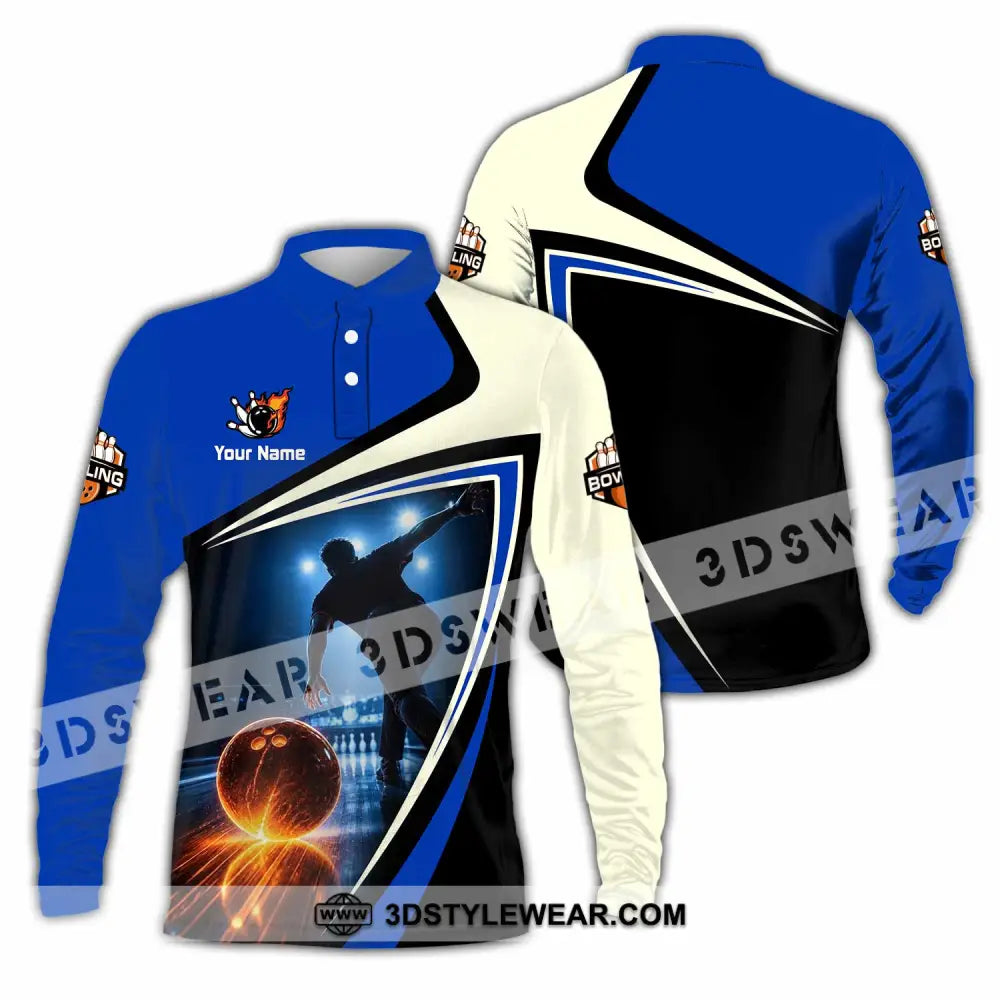 Unisex Shirt - Custom Bowling Shirt - Long Sleeve Polo / S - T-shirt