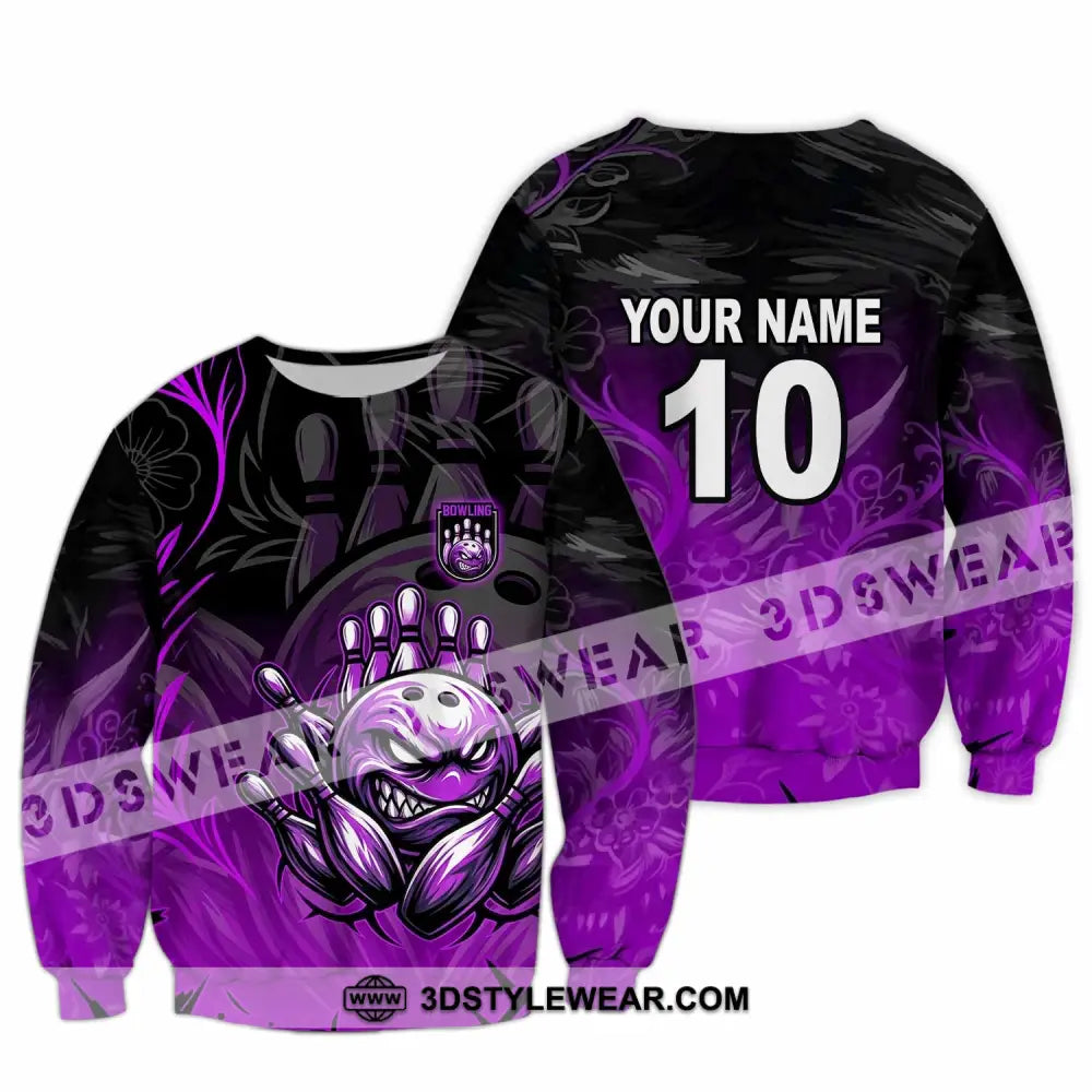 Unisex Shirt - Custom Bowling Shirt - Long Sleeve / S - T-shirt
