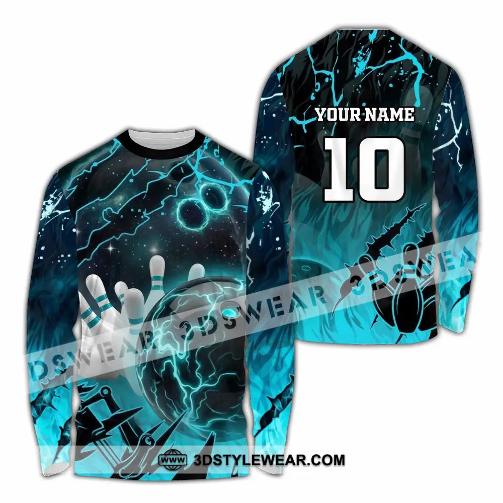 Unisex Shirt - Custom Bowling Shirt - Long Sleeve Shirt / S - T-shirt