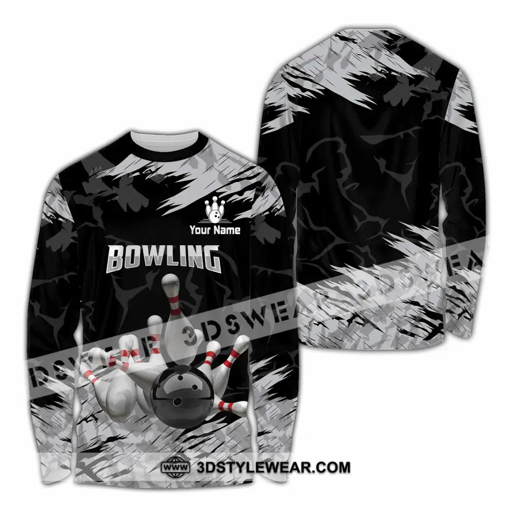 Unisex Shirt - Custom Bowling Shirt - Long Sleeve Shirt / S - T-shirt