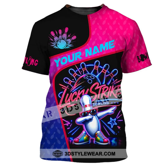 Unisex Shirt - Custom Bowling Lucky Strike Shirt style option 2