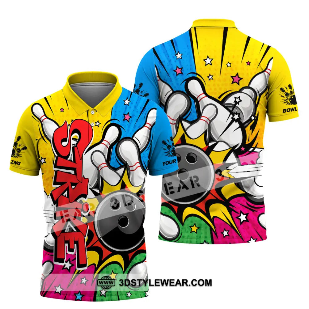 Unisex Shirt - Custom Bowling Shirt - Polo Shirt / S - T-shirt