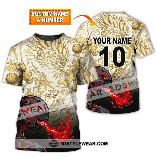 Unisex Shirt - Custom Bowling Shirt - T-shirt
