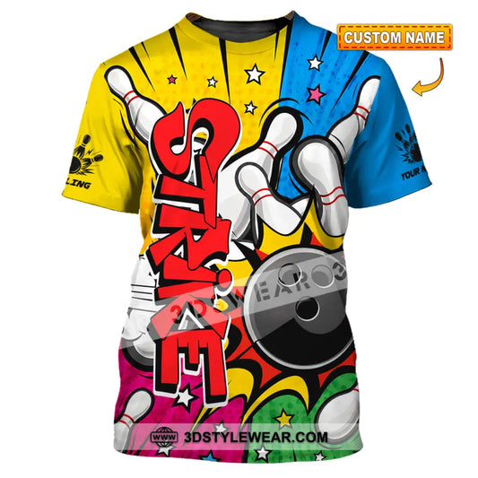 Unisex Shirt - Custom Bowling Shirt - T-shirt