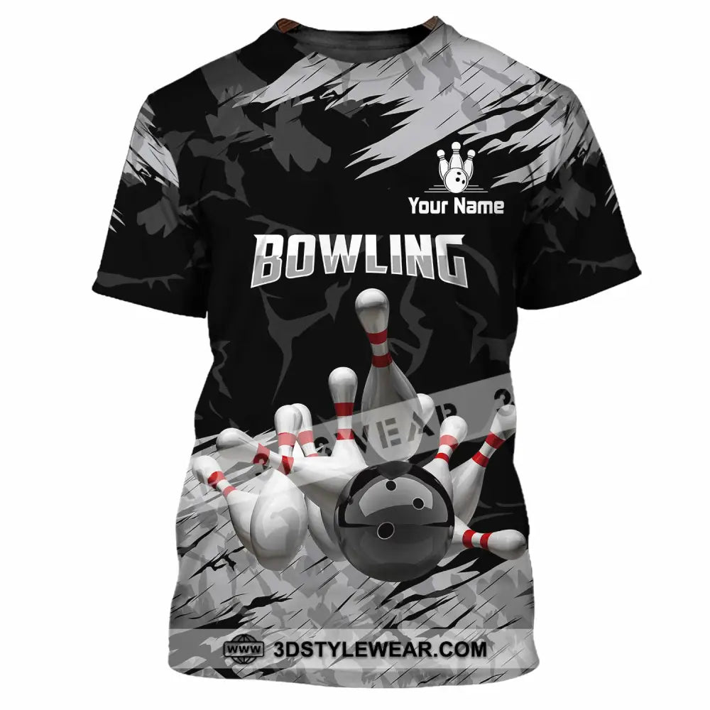 Unisex Shirt - Custom Bowling Shirt - T-Shirt / S - T-shirt
