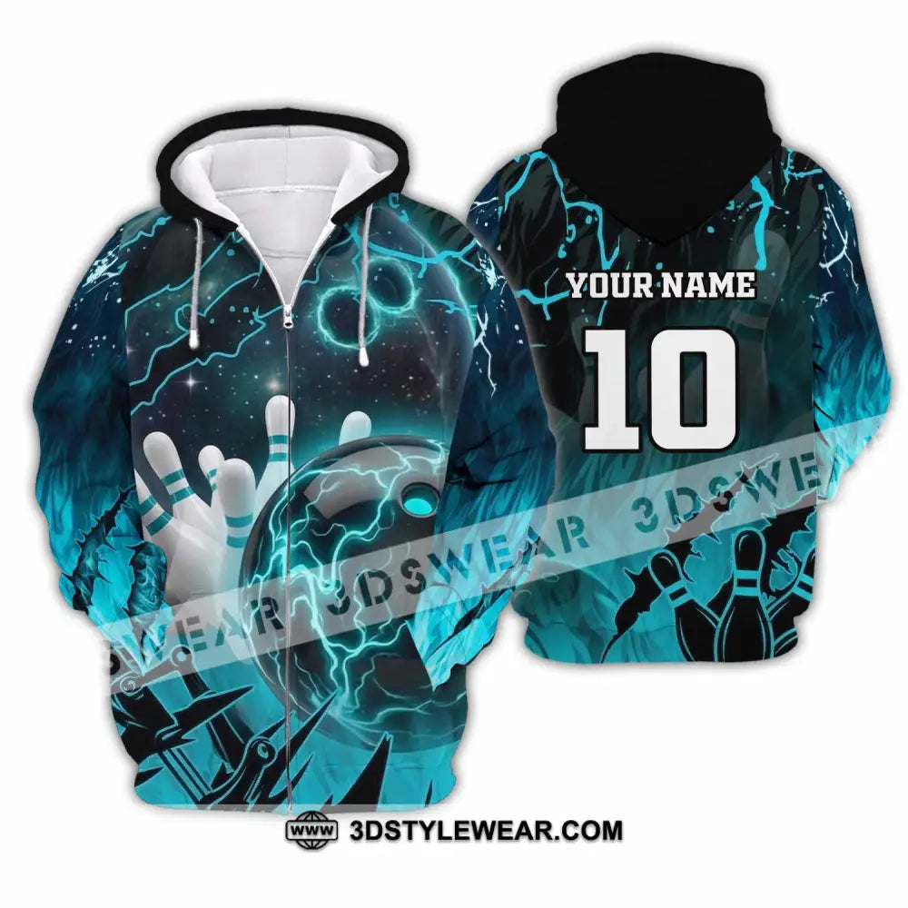 Unisex Shirt - Custom Bowling Shirt - Zipper Hoodie / S - T-shirt