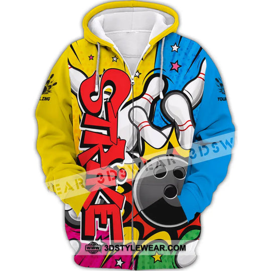 Unisex Shirt - Custom Bowling Shirt style option 3