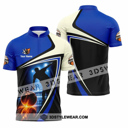 Unisex Shirt - Custom Bowling Shirt - Zipper Polo Shirt / S - T-shirt
