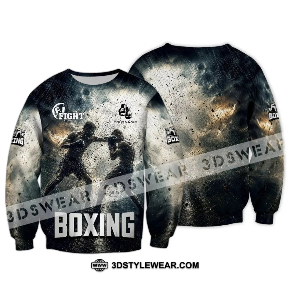 Unisex Shirt - Custom Boxing Shirt - Long Sleeve / S - T-shirt