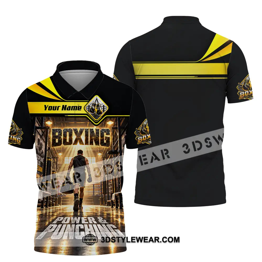 Unisex Shirt - Custom Boxing Shirt - Polo Shirt / S - T-shirt
