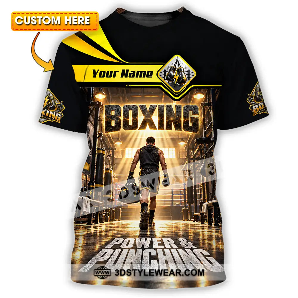 Unisex Shirt - Custom Boxing Shirt - T-shirt