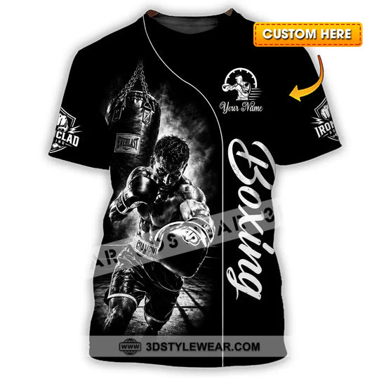Unisex Shirt - Custom Boxing Shirt style option 1