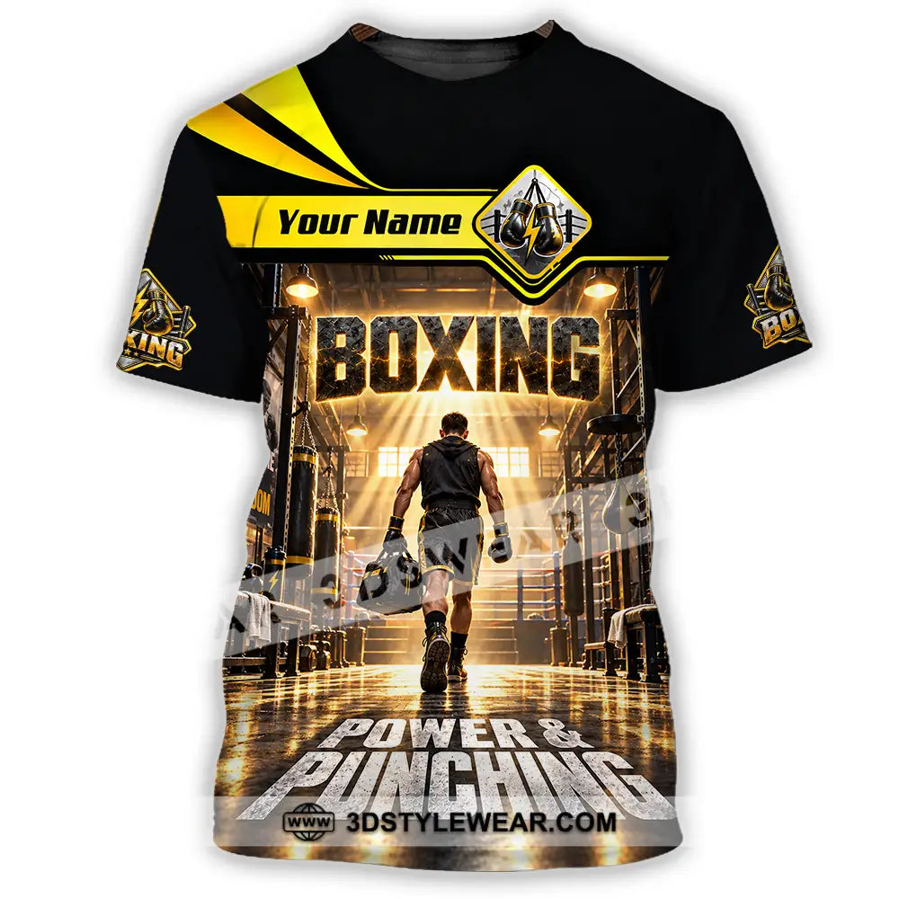 Unisex Shirt - Custom Boxing Shirt - T-Shirt / S - T-shirt