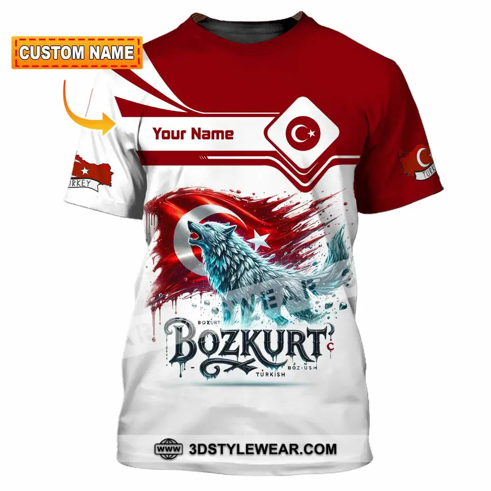 Unisex Shirt - Custom Bozkurt Shirt - T-shirt