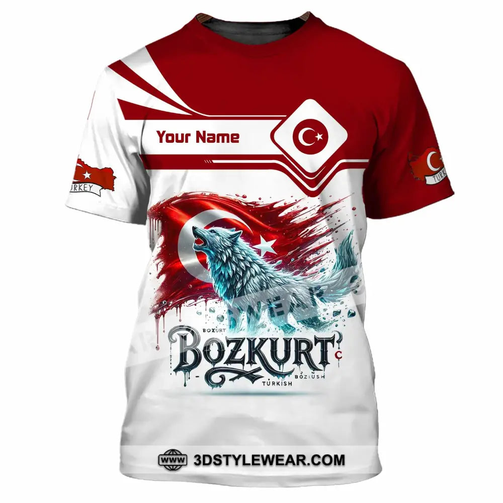 Unisex Shirt - Custom Bozkurt Shirt - T-Shirt / S - T-shirt