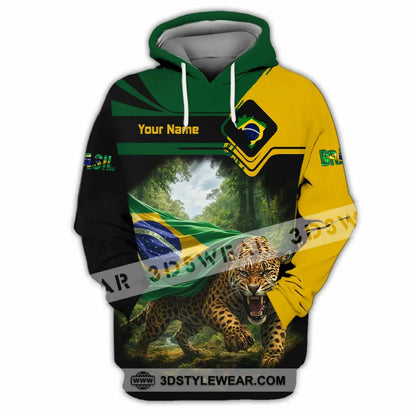 Unisex Shirt - Custom Brasil Shirt - Hoodie / S - T-shirt