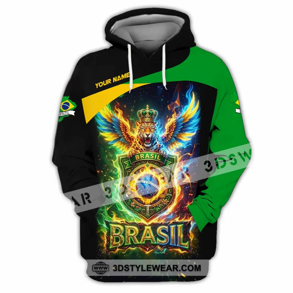Unisex Shirt - Custom Brasil Shirt - Hoodie / S - T-shirt