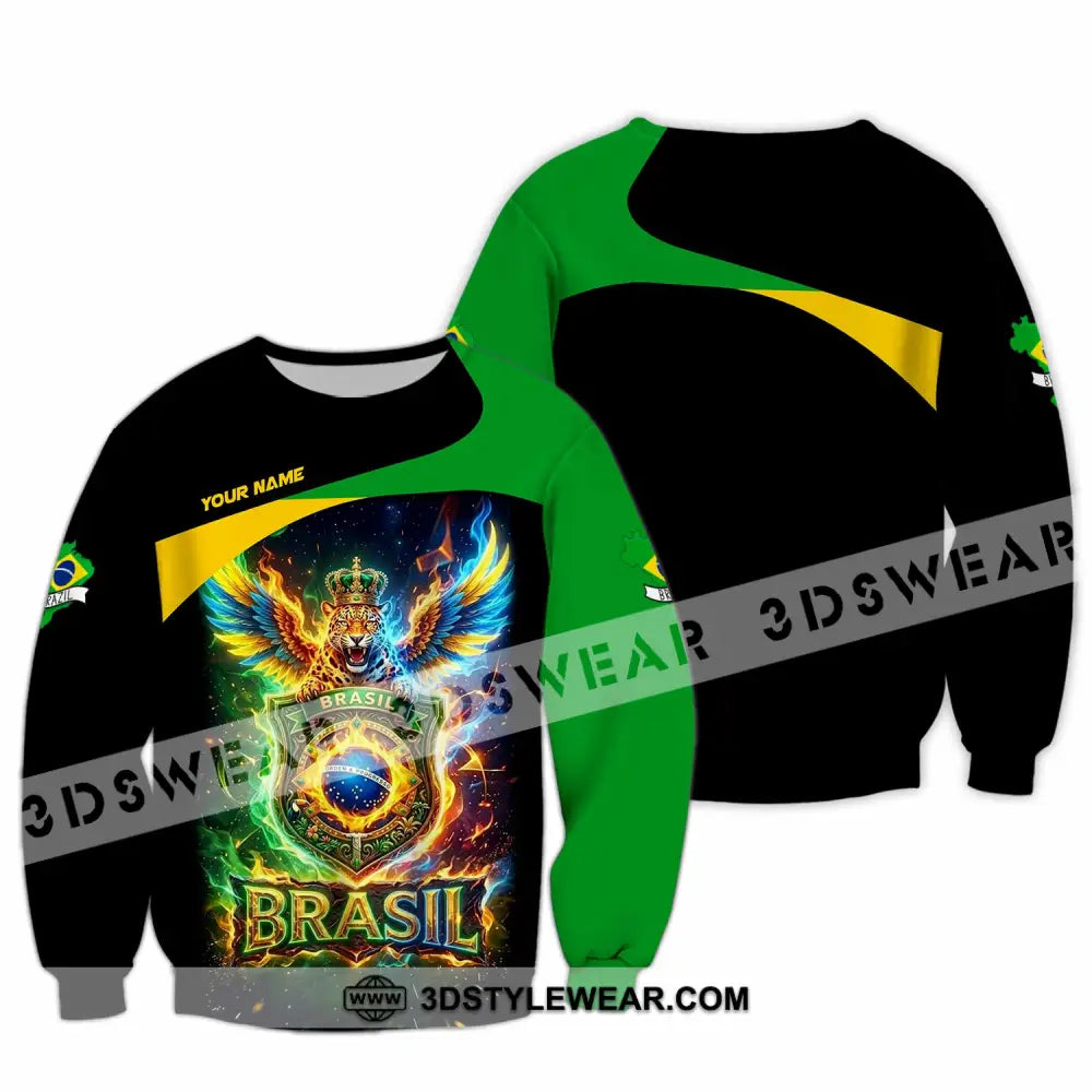 Unisex Shirt - Custom Brasil Shirt - Long Sleeve / S - T-shirt