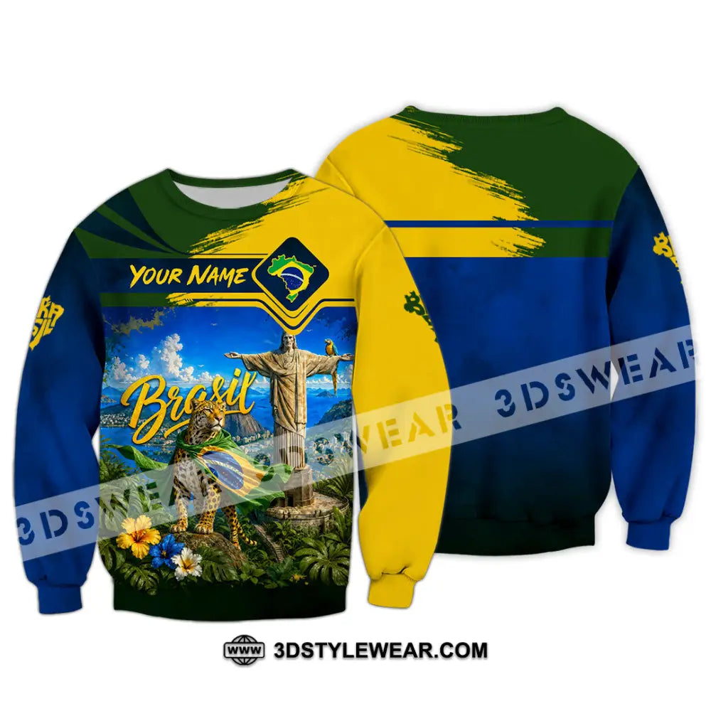 Unisex Shirt - Custom Brasil Shirt - Long Sleeve / S - T-shirt
