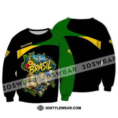 Unisex Shirt - Custom Brasil Shirt - Long Sleeve / S - T-shirt